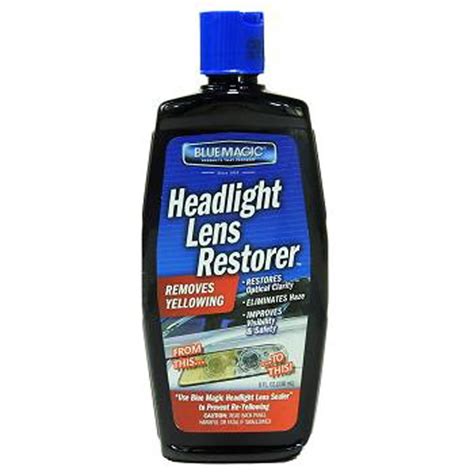 How to maintain the results of headlight restoration with Bluf Magiv Headkight Lens Restorer